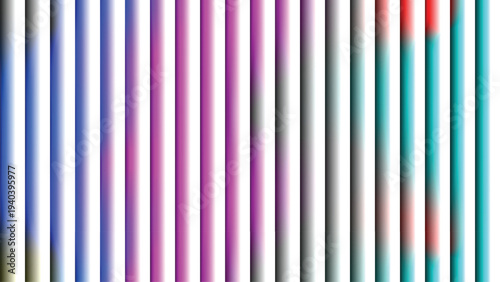 Vibrant Neon Vertical Stripes with Gradient Color Transitions -Background abstract patterns neon blue