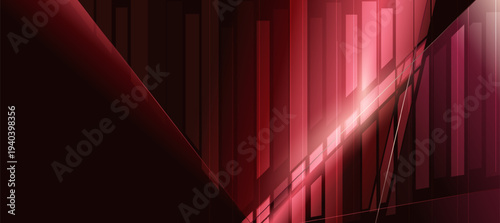 Abstract Background with Bordeaux Shades and Lines