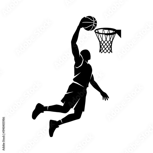 Basketball Dunk Action
