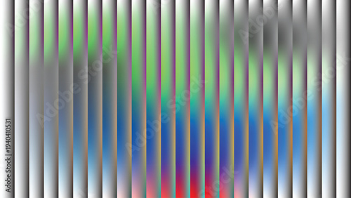 Vibrant Vertical Gradient Stripes with Blurred Color Overlays and Gradient Background -Background abstract gradient stripes