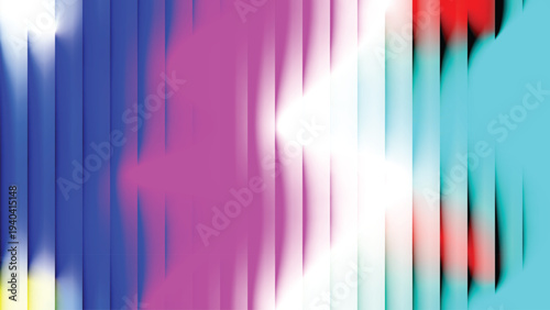 Vibrant Vertical Stripes with Blurred Gradient Backgrounds Showing Neon Pink and Electric Blue Transitions -Background