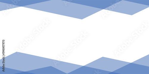 set of Abstract modern blue geometric triangle web banner horizontal design template background