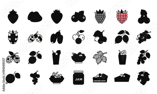 Shoes and Footwear Icon Set