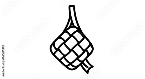 Garlic Bulb with Cloves Illustration.