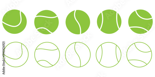 Tennis ball icon design vector illustration sports graphic symbol Vector