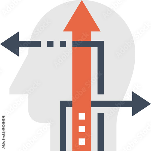 Modern opportunities flat line vector illustration icon design concept. Icon for mobile and web graphics. Flat symbol, logo creative concept. Simple and clean flat pictogram