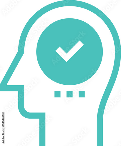 Modern success flat line vector illustration icon design concept. Icon for mobile and web graphics. Flat symbol, logo creative concept. Simple and clean flat pictogram