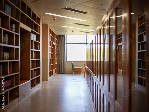 Interior of Xiamen Library, Fujian Province