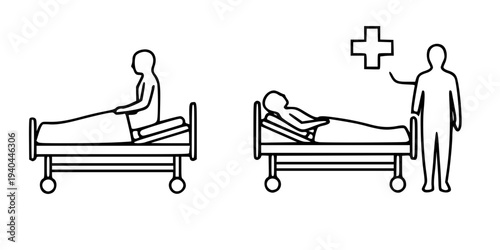 Sepsis Survivor Recovery Hospital Icon