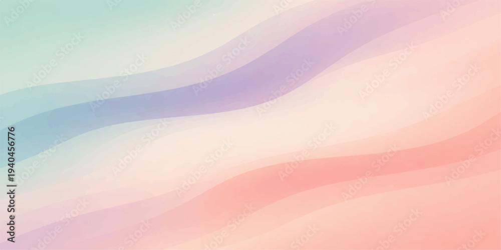 Fototapeta premium Bright abstract colorful background featuring a vibrant rainbow wave pattern with flowing blue and pink lines in a motion blur concept for a modern digital art wallpaper backdrop