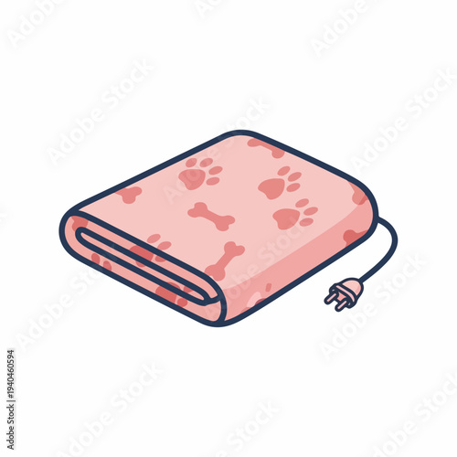 Electric heating pad for pets, warm cushion accessory 