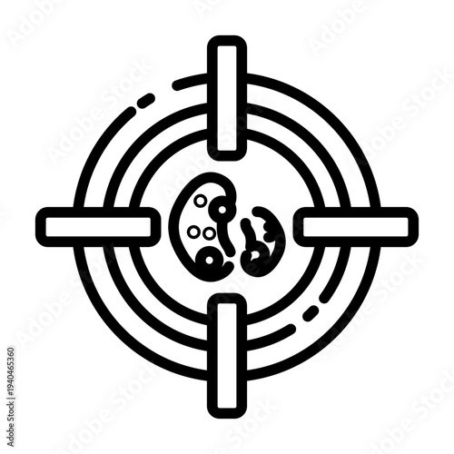 Cancer treatment icon