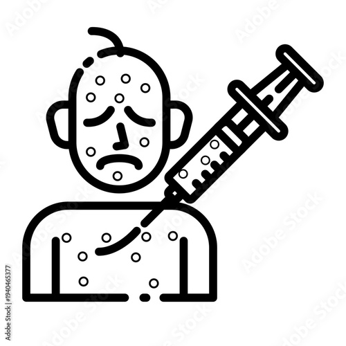 Cancer treatment icon