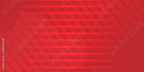 Oriental Chinese new year line pattern on red banner background
