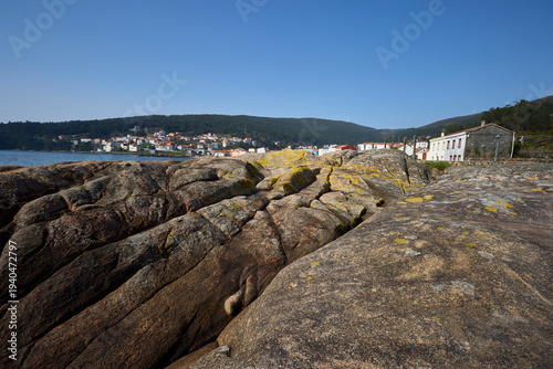 Ézaro Beach, Dumbría (Spain), March 4, 2026. This beach is located on the Galician coast, at the mouth of the Xallas River, the only river in Europe that reaches the sea through a stunning waterfall.