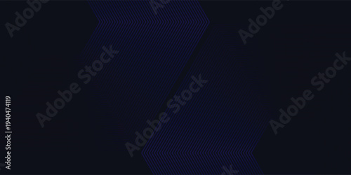 Abstract dark blue background with minimal thin zig-zag geometric lines.