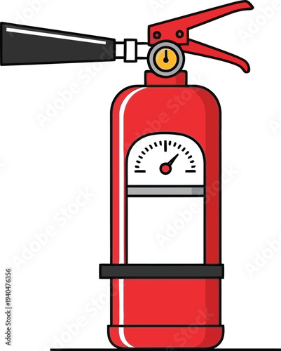 fire extinguisher vector