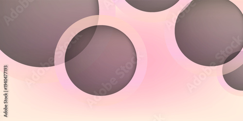 abstract background.modern.minimalist.pink and yellow gradations.circle effect.memphis.trendy .eps 10