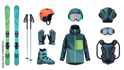 Winter sports gear essentials for skiing and snowboarding adventures