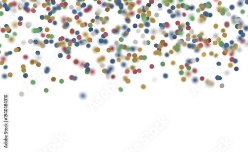 Abstract image of confetti....