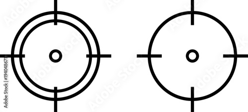 Modern targeting symbols for precision and accuracy