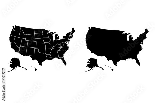 United States Map Design