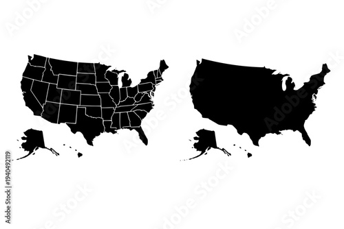 United States Map Design