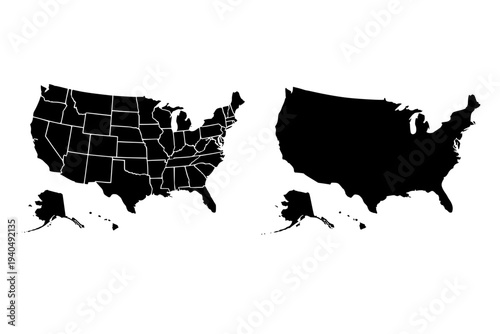 United States Map Design