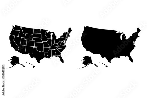United States Map Design