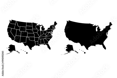 United States Map Design