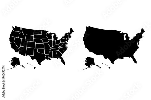 United States Map Design