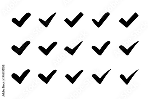 Simple Check Mark Pattern