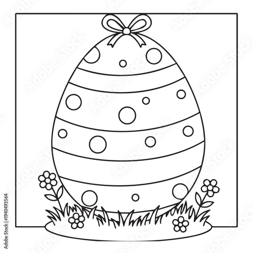 BOLD and EASY COZY EASTER COLORING pages