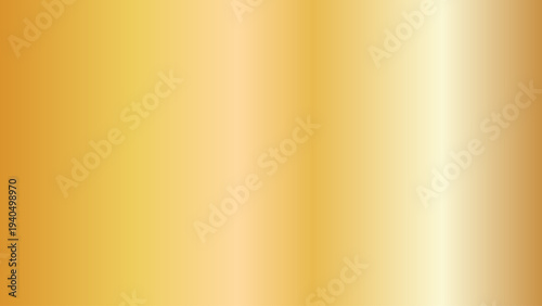 Realistic gold gradient texture. Shiny golden metal foil gradient. Vector illustration