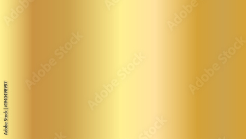 Realistic gold gradient texture. Shiny golden metal foil gradient. Vector illustration