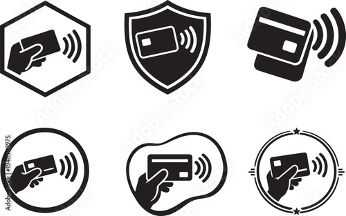 Wireless tap payment collection showing NFC finance technology and digital transactions