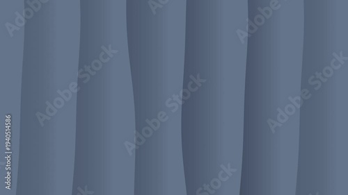 Abstract grey wavy motion background with soft vertical fluid curves.