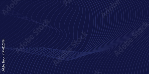 Premium background design with diagonal dark blue lines pattern. Vector horizontal template for digital luxury business banner