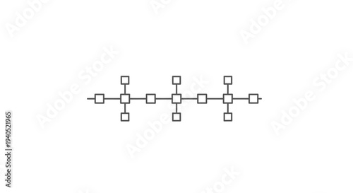 Simple black and white diagram illustration.