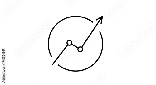 Simple Speedometer Gauge Icon Design.