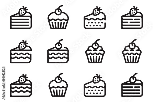 Seamless pattern of cute, smiling fish skeleton icons arranged in a grid, featuring a simple, playful black outline design on a white background, perfect for children's themes or fun aquatic designs.