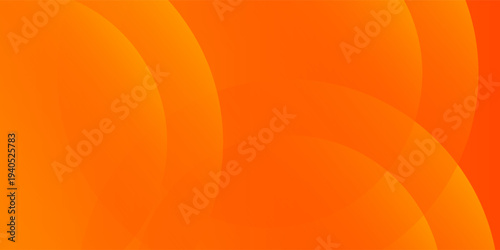 Abstract minimal background with orange color. Dynamic shapes composition. Eps10 vector