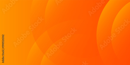 Abstract minimal background with orange color. Dynamic shapes composition. Eps10 vector