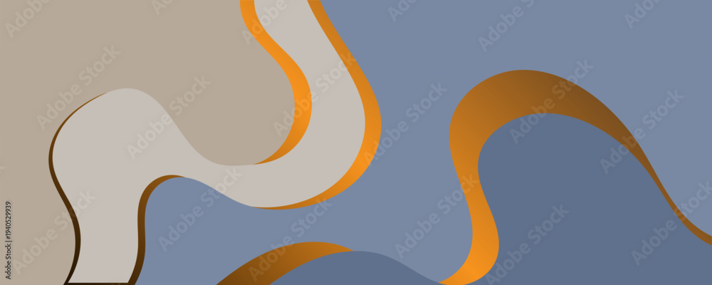 Fototapeta premium Illustration of abstract yellow and black background