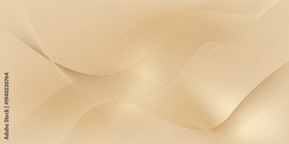 Obraz premium golden abstract background with luxury vector illustration