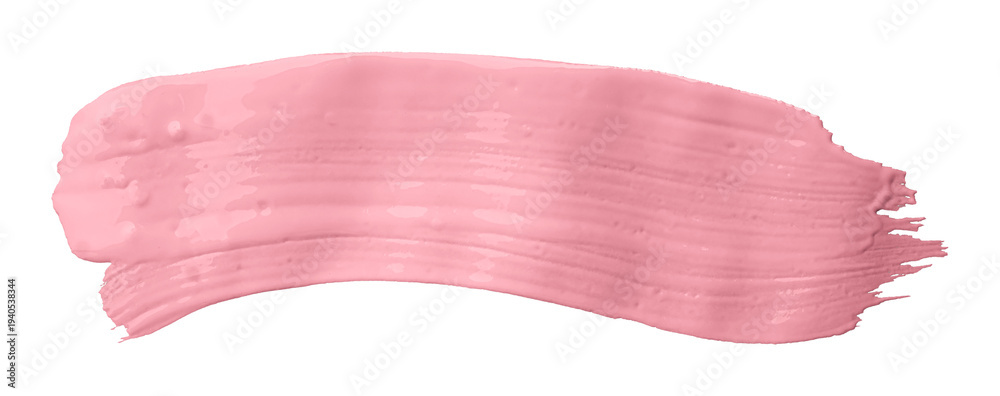 Obraz premium pink watercolor background. Artistic hand paint. Isolated on transparent background.