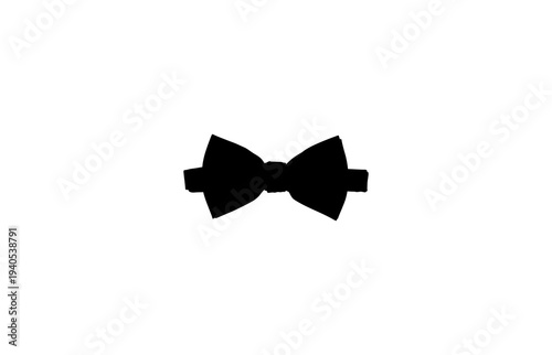 Classic Formal Bow Tie Silhouette