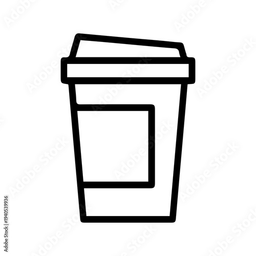 Disposable Coffee Cup Icon