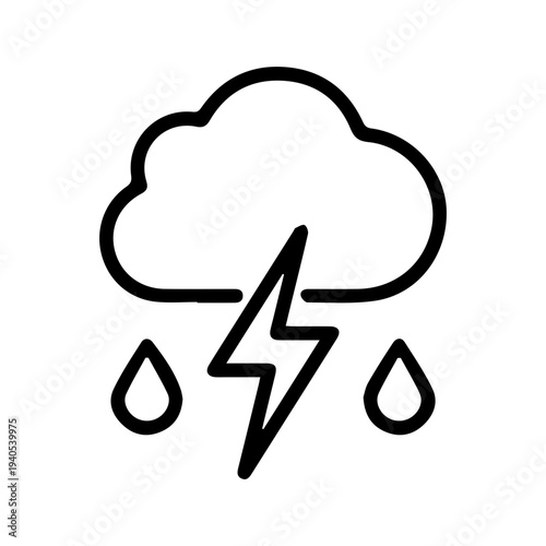 Stormy Weather Icon