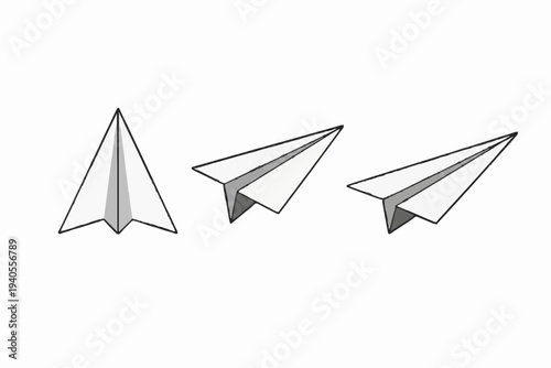 Paper Planes Simple Design